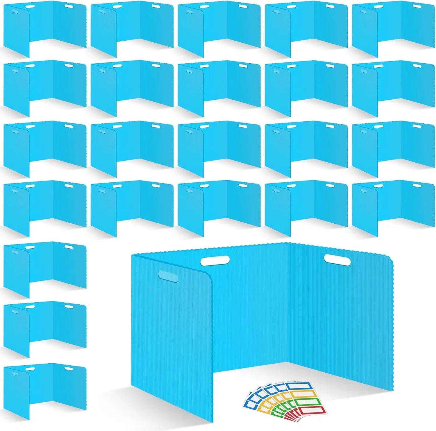 24 Pcs Plastic Desk…