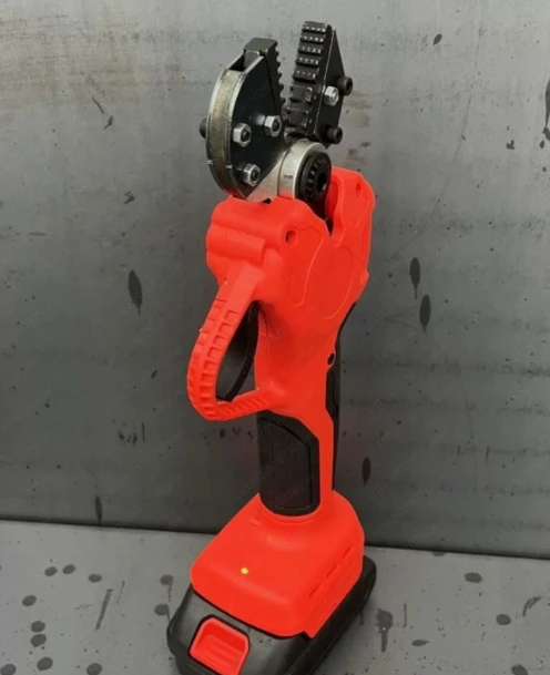 Electric Crimping Clamp Rechargeable Cold Crimping Clamp Mini Wiring EW-50X Terminal Pre-Insulated Tubular Bare Crimper