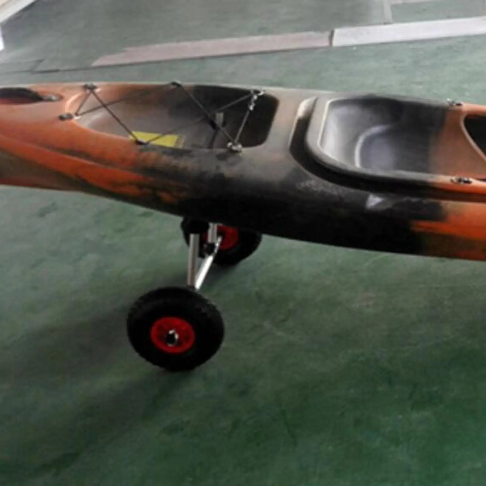 

Легкая тележка для каяка, переноска из алюминиевого сплава, колесная тележка для каноэ с отверстиями для шпигата