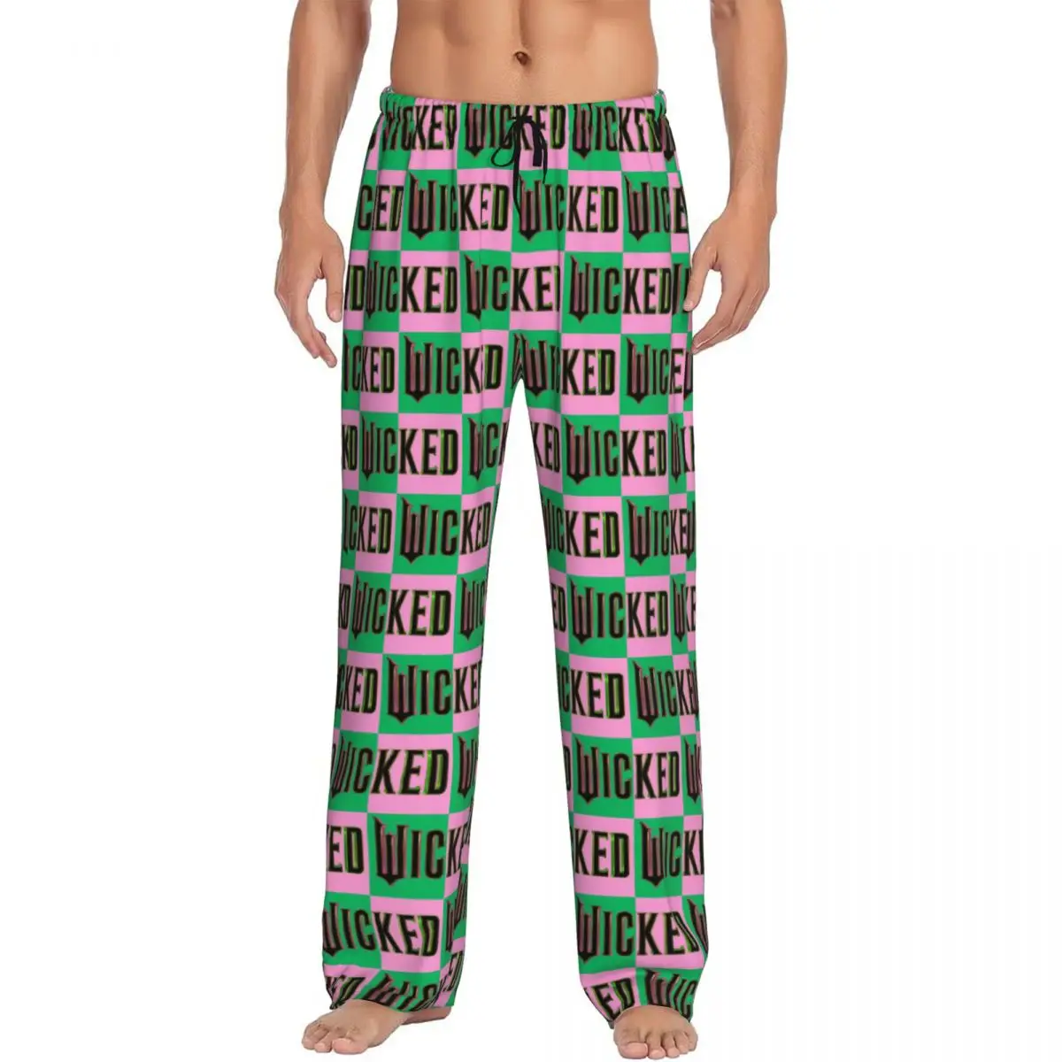 

Custom Print Wicked The Musical Pajama Pants Men's Sleep Sleepwear Bottoms with Pockets