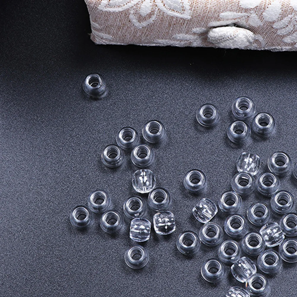 

200Pcs Hair Extension Rings Acrylic Braids Beads Dreadlocks Braiding Accessories Hair Beads Dreadlock Accessories