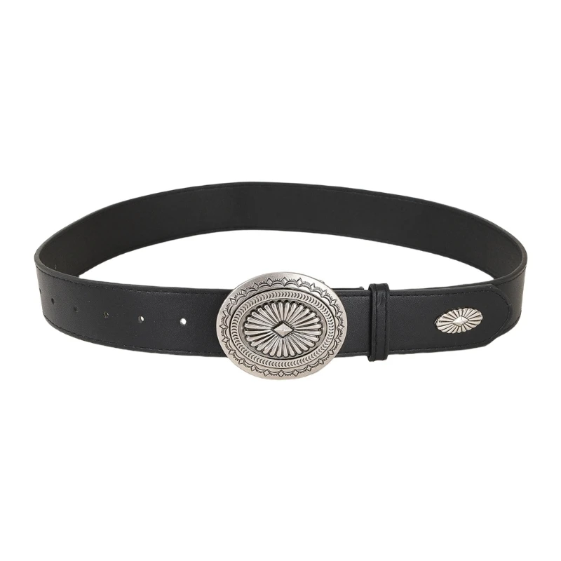 

Quality Leather Belt Versatiles Fashion Belt Spices Girl Rivet Belt Pants Dress