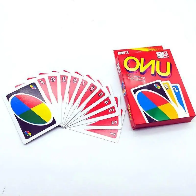 UNO FLIP! Games Family Funny Entertainment Board Game Fun Playing Cards Kids Toys Gift Box UNO Card Game Children Birthday Gifts