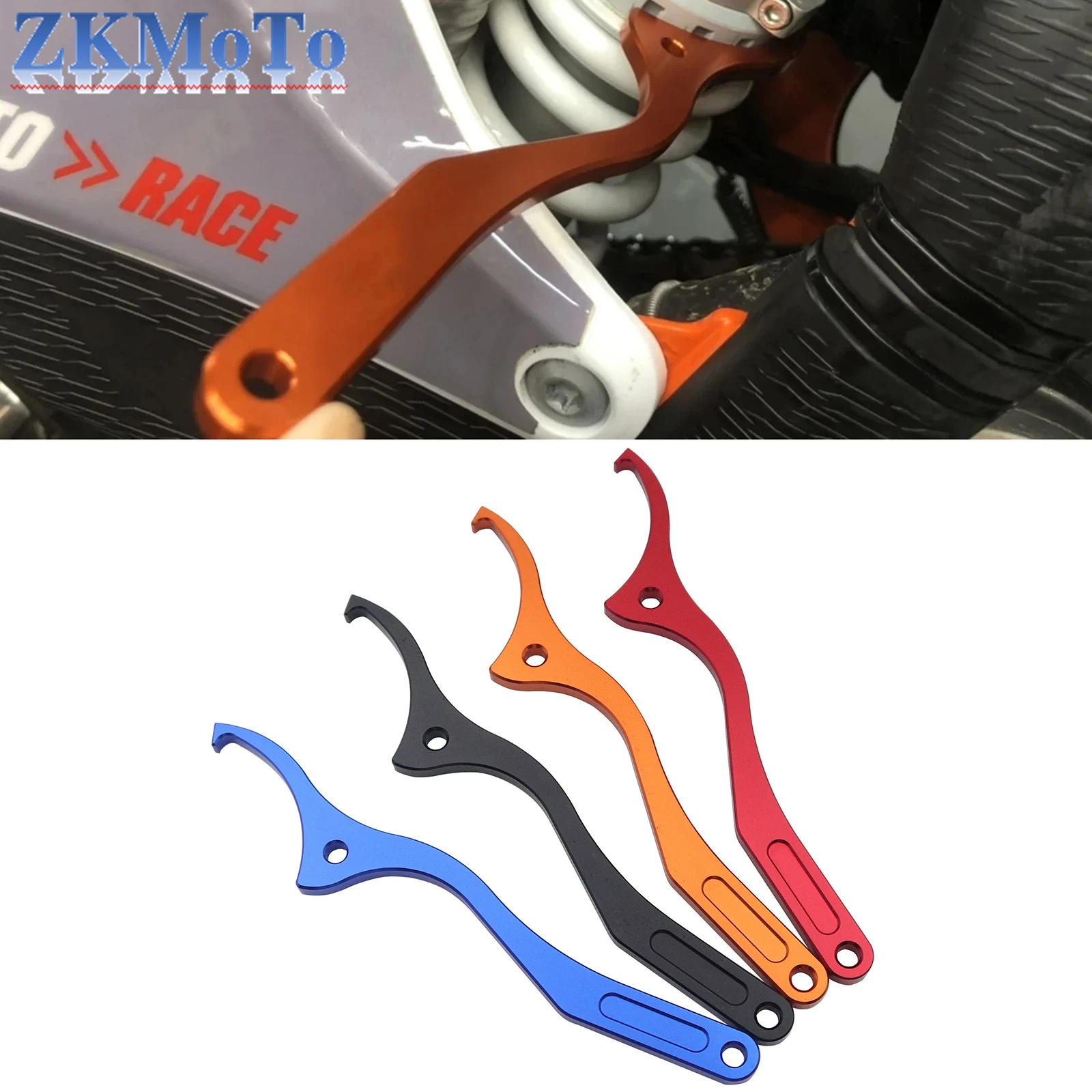Moto CNC Ammortizzatore Posteriore Chiave Chiave Per KTM SX XC SXF XCW XCF EXC EXCF Per Husqvarna FC FE TC TE 125-501cc Parti