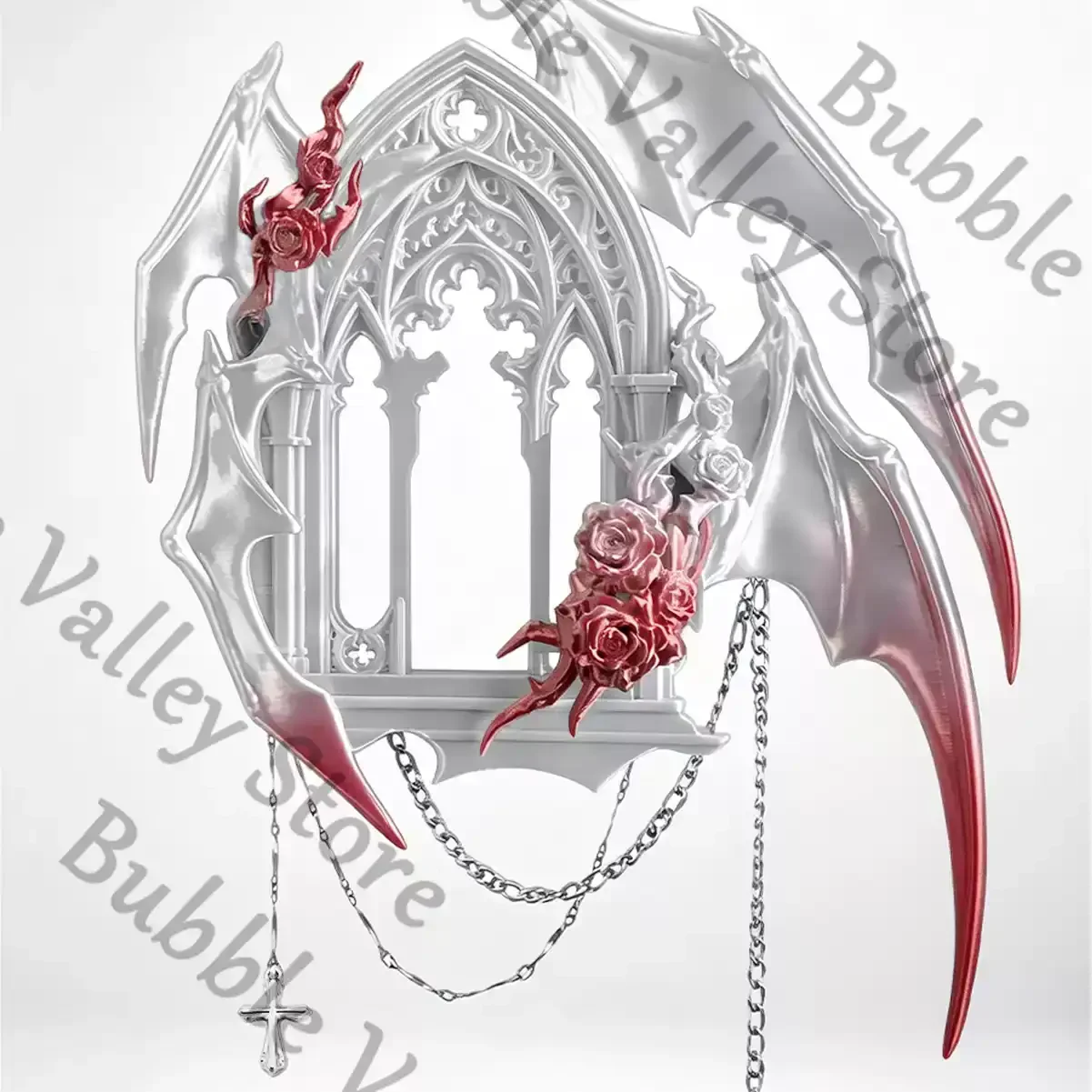 

Anime Love and Deepspace Sylus Silver Wing Cosplay Tridimensional Card Protector Cartoon Photo Frame Wall Decoration Gift