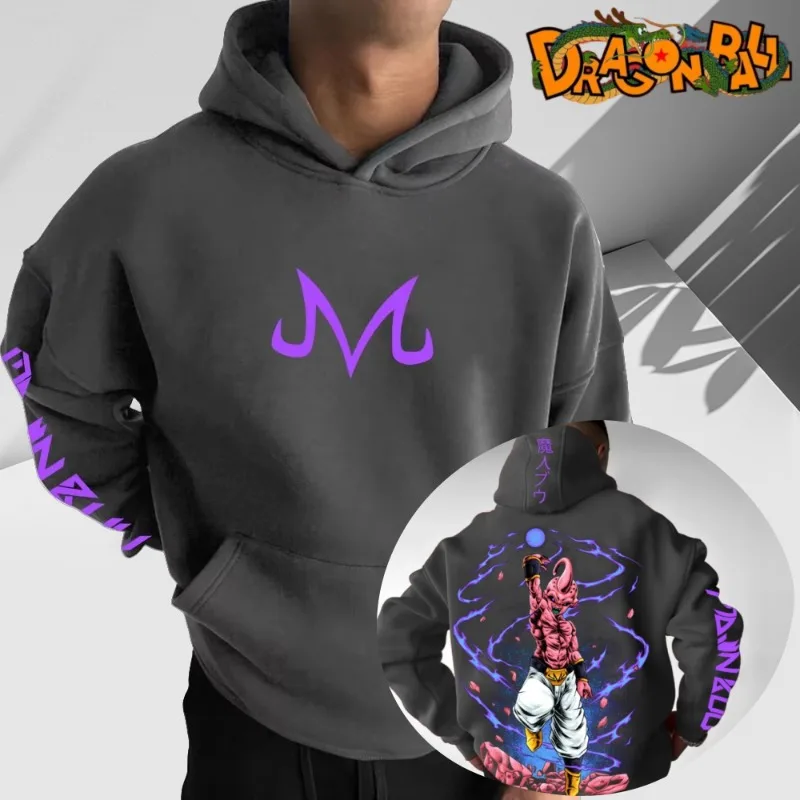 

2025 Dragon Ball Super Unisex Hoodie Classic Character Oversized Printed Anime Autumn/Winter Halloween Cosplay Costume