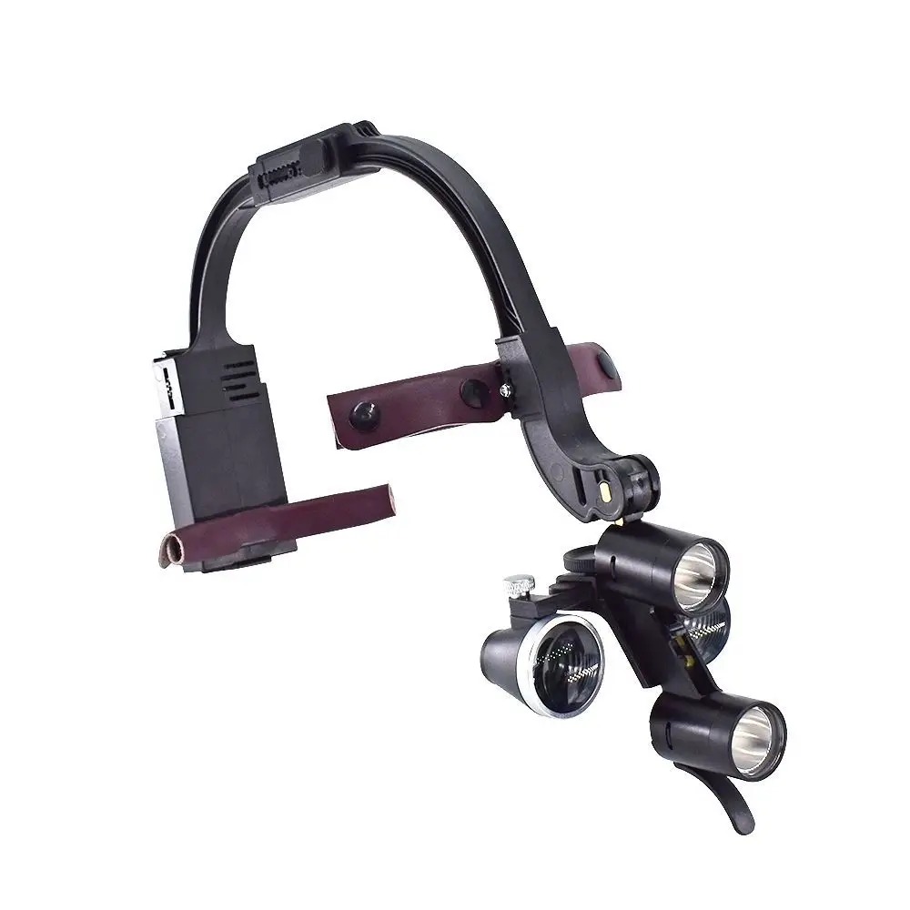 

Dental 5W LED Headlight 2.5x/ 3.5x Magnification Binocular Loupes Light Dentisit Surgical Headlamp Dentistry Equipment