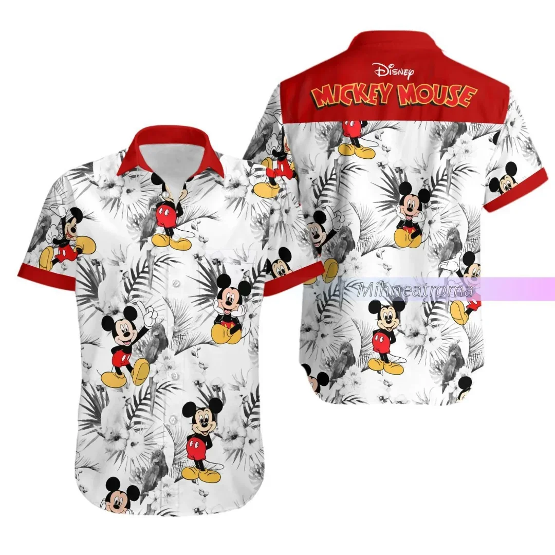 Disney Castle Hawaiian Shirt Disney Most Magical Hawaiian Shirt Winnie the Pooh Hawaiian Shirt Mens Vintage Button Down Shirt