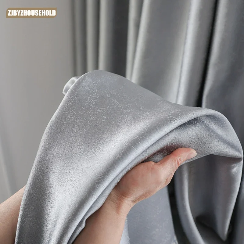 

New Chinese Curtains for Living Dining Room Bedroom Modern Classical Blackout Jacquard