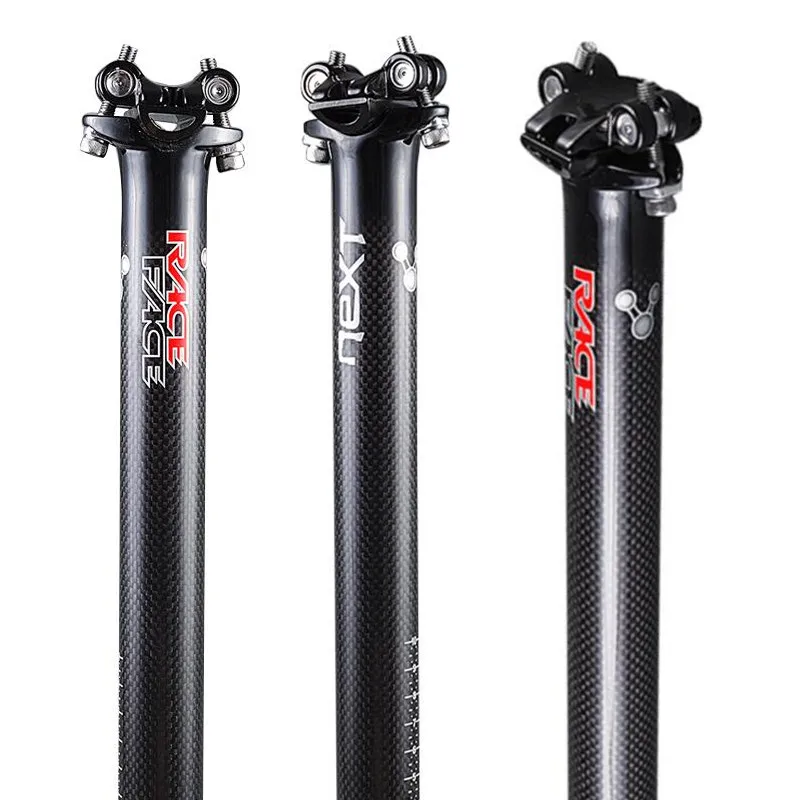 Race Face NEXT 3K Finish Lekka szosowa sztyca rowerowa Carbon MTB Seat Post 27.2/30.8/31.6mmx350/400mm