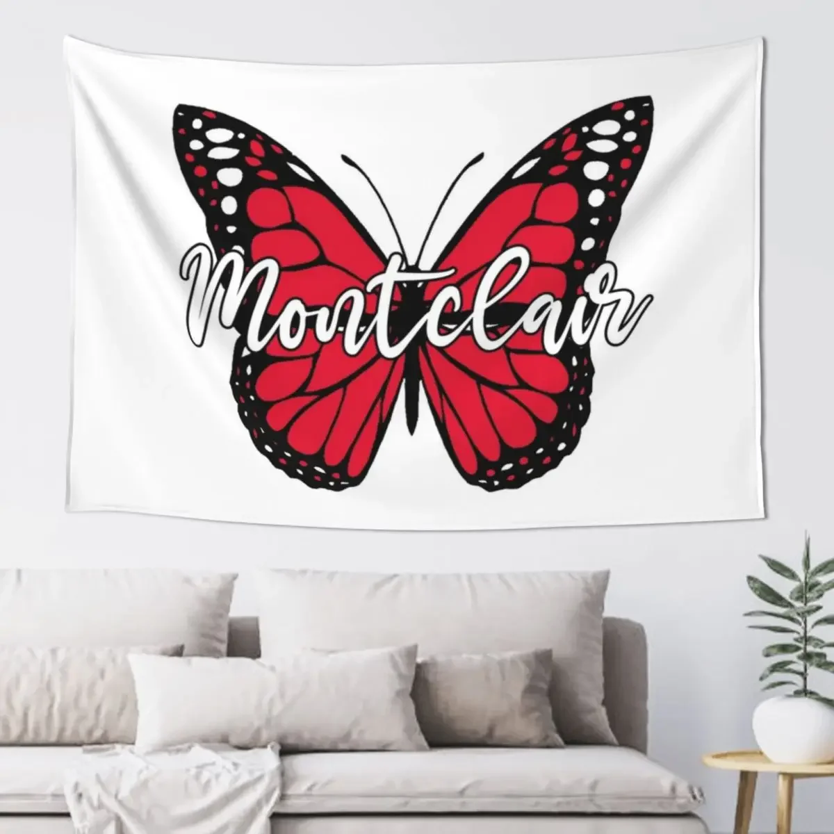 Montclair Butterfly Tapestry Aesthetic Room Decoration Aesthetic Room Decor Korean Mushroom Tapestry