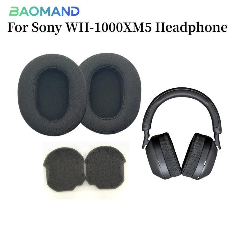 

Ear pads for Sony WH-1000XM5 replacement Headset Headphones Earmuff Earpads Cover Cups