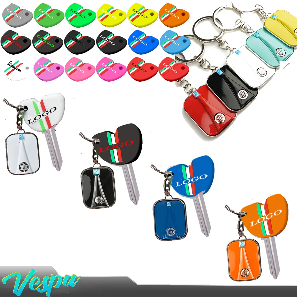 

For Vespa KeyChain Motorcycle Accessories Keyring Cap Primavera Sprint Spring PX LX GTV GTS S ET4 S50 GTS300 300 250 200 150 125
