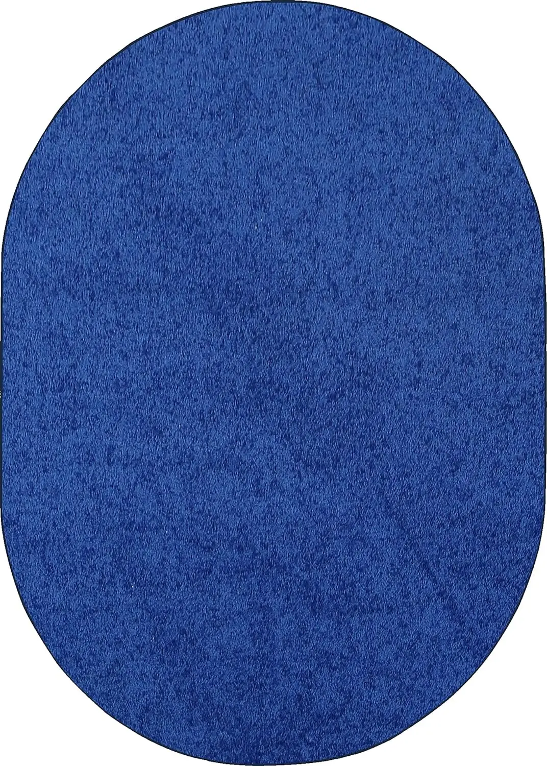 

Pet Friendly Solid Color Area Rugs Neon Blue - 7' x 9' Oval, Indoor, Stain & Fade Resistant, Perfect for Living Room, Bedroom