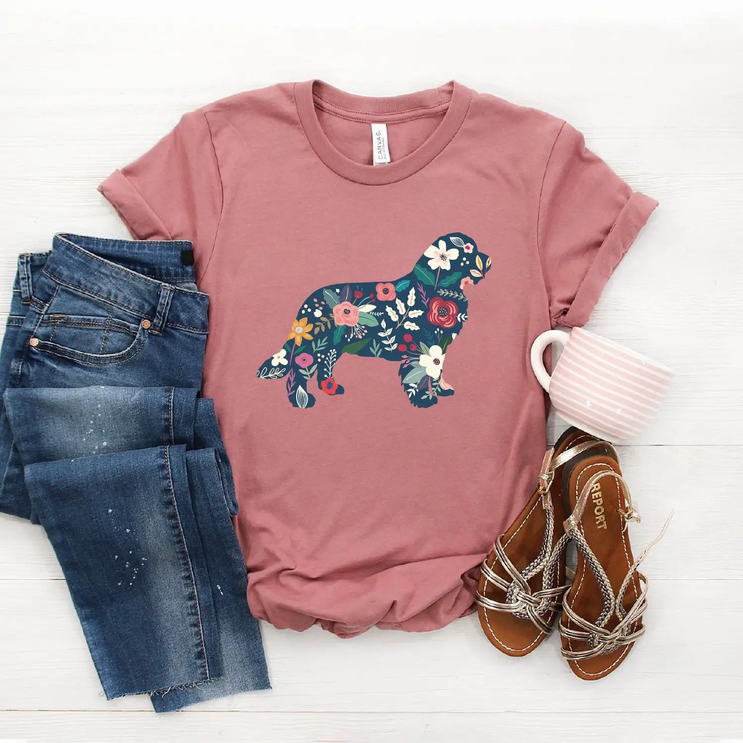 

Футболка Newfoundland Newfie Mom Dog Softstyle