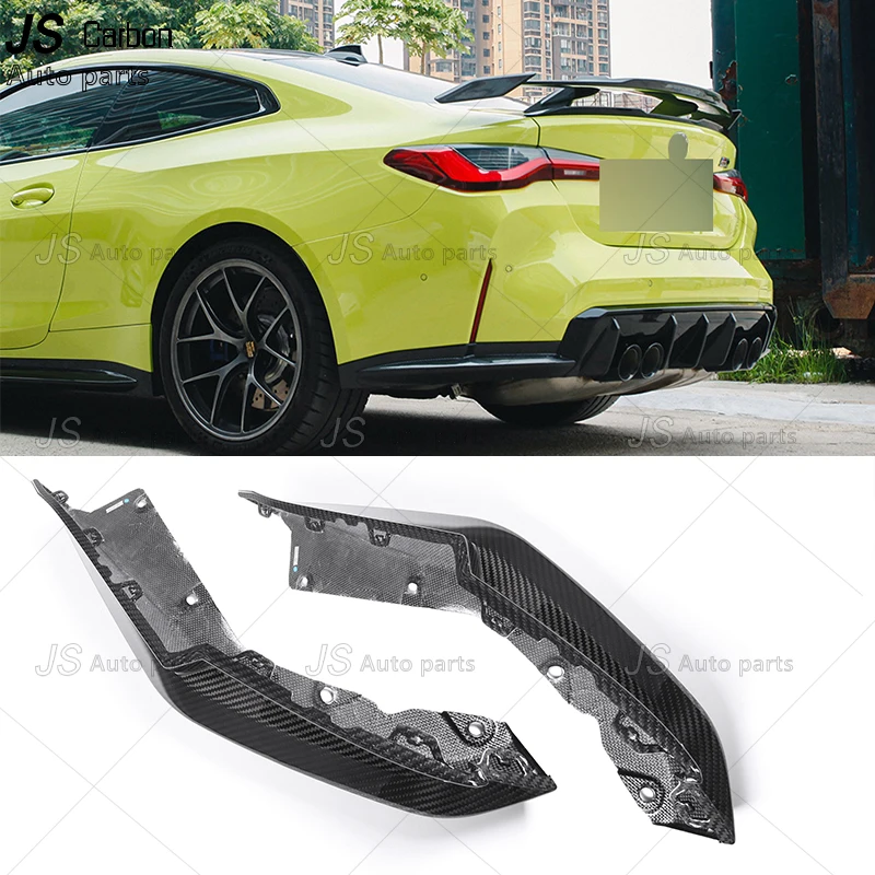 Diffuser Belakang Pemisah Bibir Bumper Belakang Serat Karbon untuk BMW G82 G83 M4 G80 M3 2021 Gaya MP