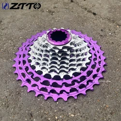 ZTTO Ultimate 11/12 Speed Road Bike Cassette Purple-silver 11s 12s 11-28/30/32/34/36T ULT Sprocket Freewheel Road Gravel K7 HG