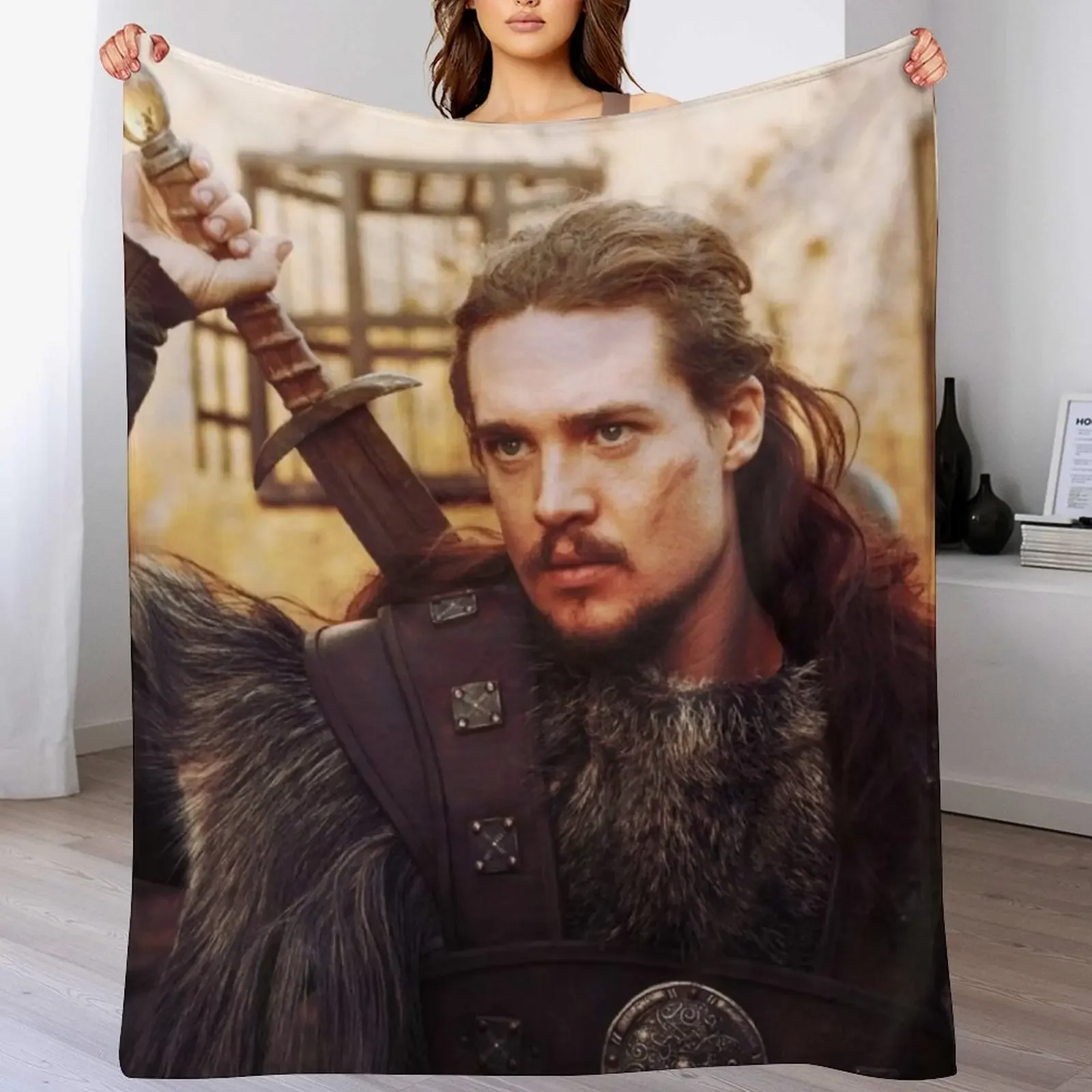 Uhtred of The Last Kingdom Throw Blanket Year Round Soft Comfortable Blanket for Home