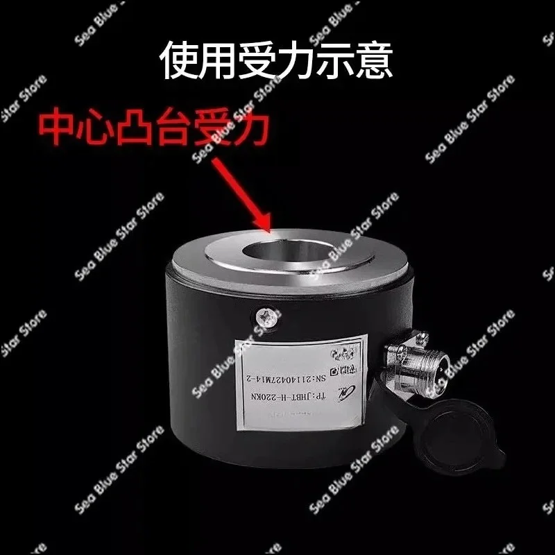 testing machine weight annular through hole pressure sensor Through-axis weighing force sensor JHBT-H