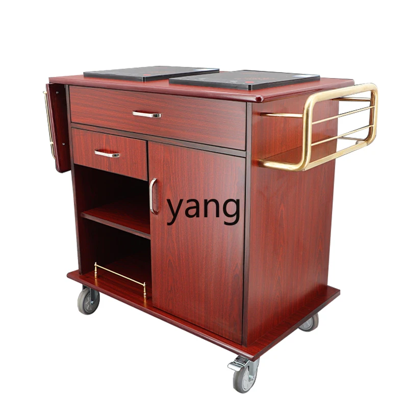 LH hotel wood surface induction cooker double stove heating insulation cooking box dining car outdoor stall snacks