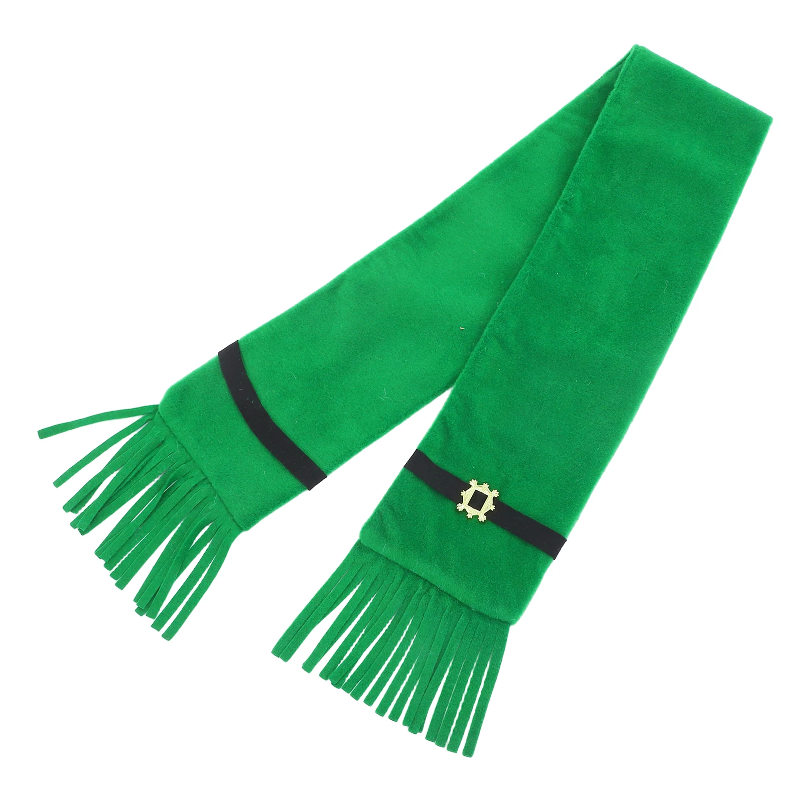 

Irish Themed Scarf Green Decorative Nonwoven Fabric St Patrick Day Irish Theme Warm Scarf Party Shawl Headscarf Women