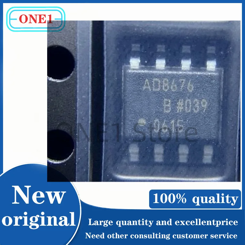 1PCS/lot New original AD8676BRZ-REEL7 AD8676BRZ AD8676B SOIC-8 Operational Amplifier ROHS