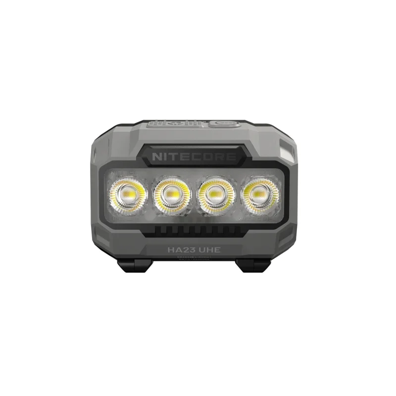 NITECORE HA23 UHE كشافات التخييم 600 لومن 3 درجات حرارة اللون تشمل 3 * بطارية AAA مصباح أمامي خفيف الوزن مقاوم للماء