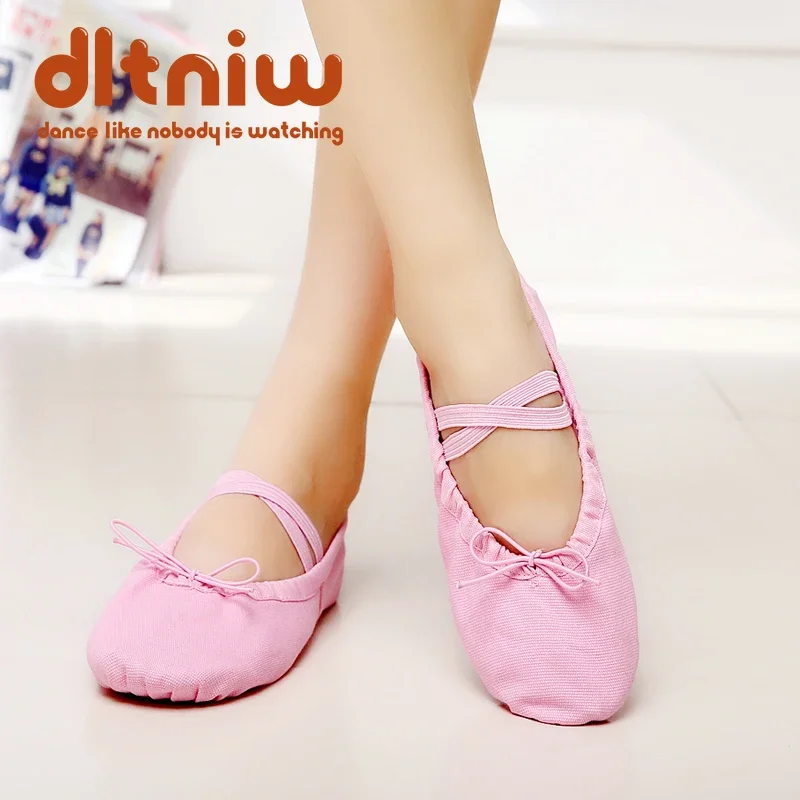 Pink Blue Rose Red Black White Green Flesh Shoes for Girl Woman Yoga Zapatos De Punta Zapatillas De Ballet