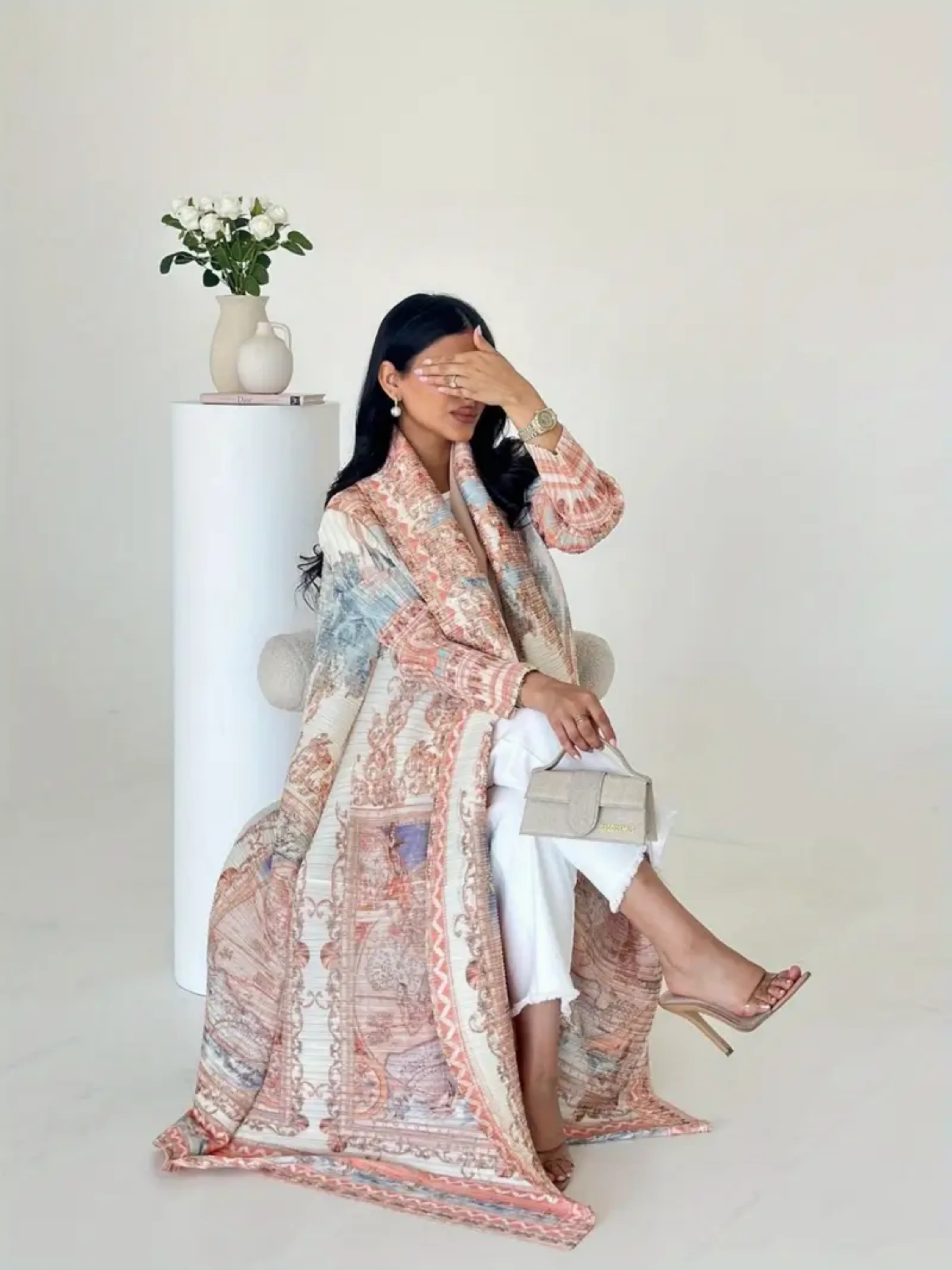 Robe Abaya musulmane du moyen-orient pour femmes, longue couverture adaptée au Festival du Ramadan