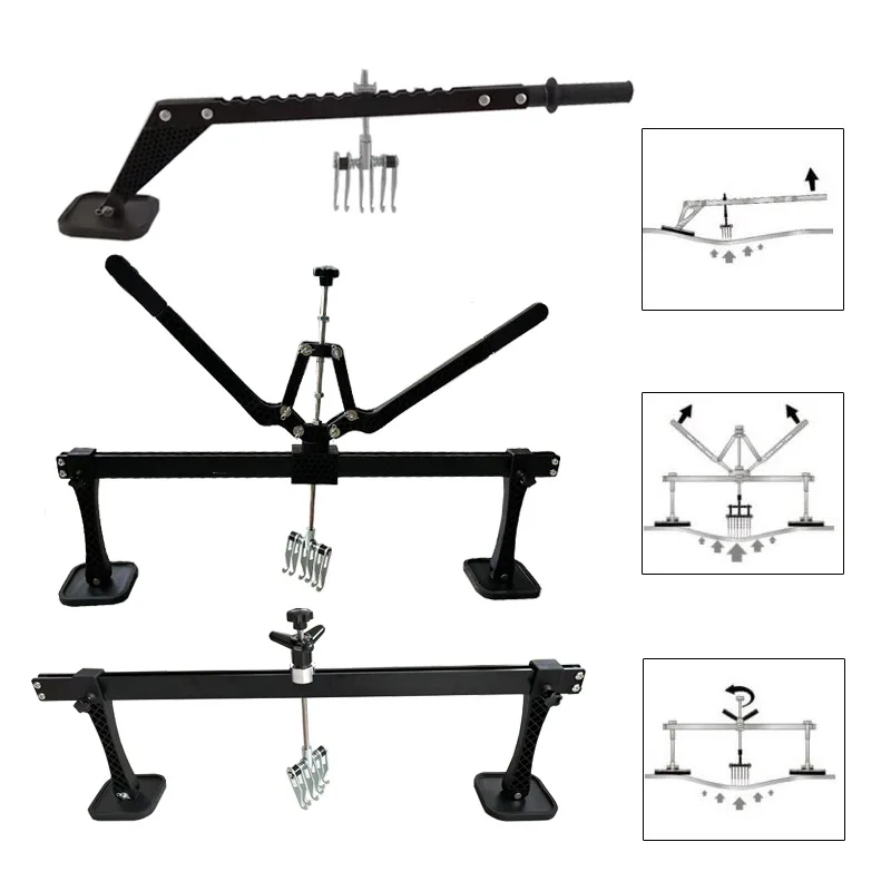

Auto depression repair tools, double fulcrum pull frame, tension bridge, large-area depression repair tools, scratch-free paint