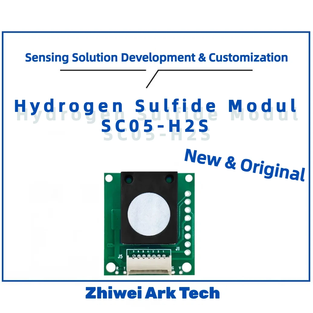 Electrochemical Hydrogen Sulfide Module SC05-H₂S UART Output 0-100PPM H2S Gas Sensor SC05-H2S