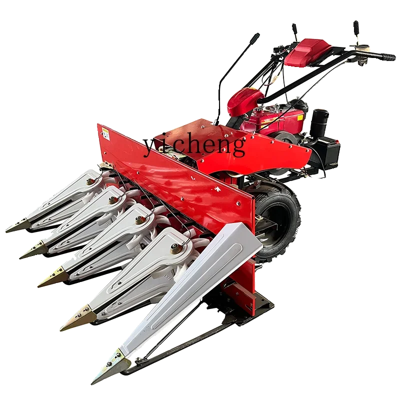 TQH cutting machine cutting table multi-functional small household hand-held wheat corn harvesting and pouring machine