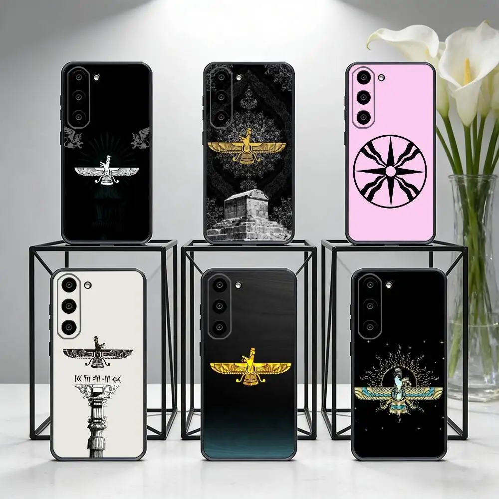 

Assyrian Flag Phone Case For Samsung Galaxy A73,A72,A71,A70,A53,A52,A51,Others Soft Black Cover