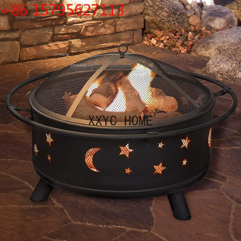 Dining Room Apartment Patio Heaters Creative Designer Restaurant Brazier Outdoor Balcony Winter Heater Terrace Heating Furnace G