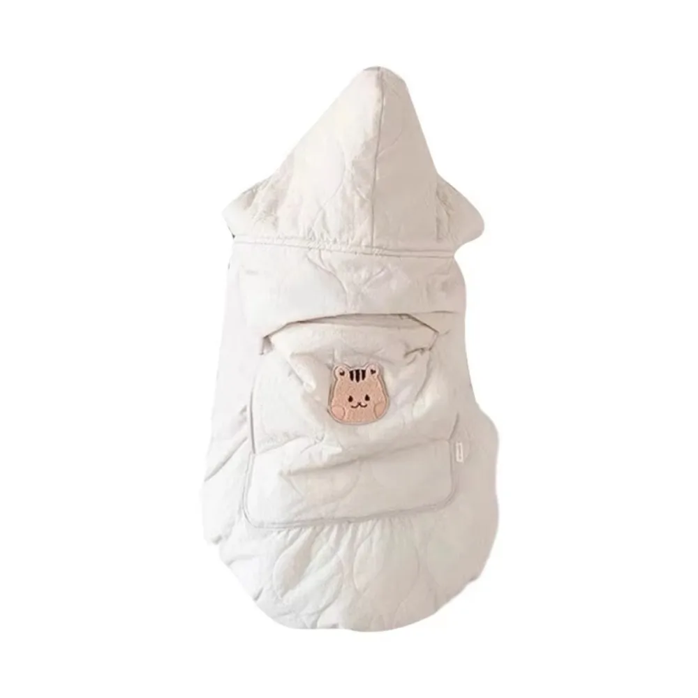 

Safe Cartoon Bear Baby Stroller Blanket Thicken Windproof Infant Hooded Cloak Waterproof Warm Toddler Trolley Cover Travel