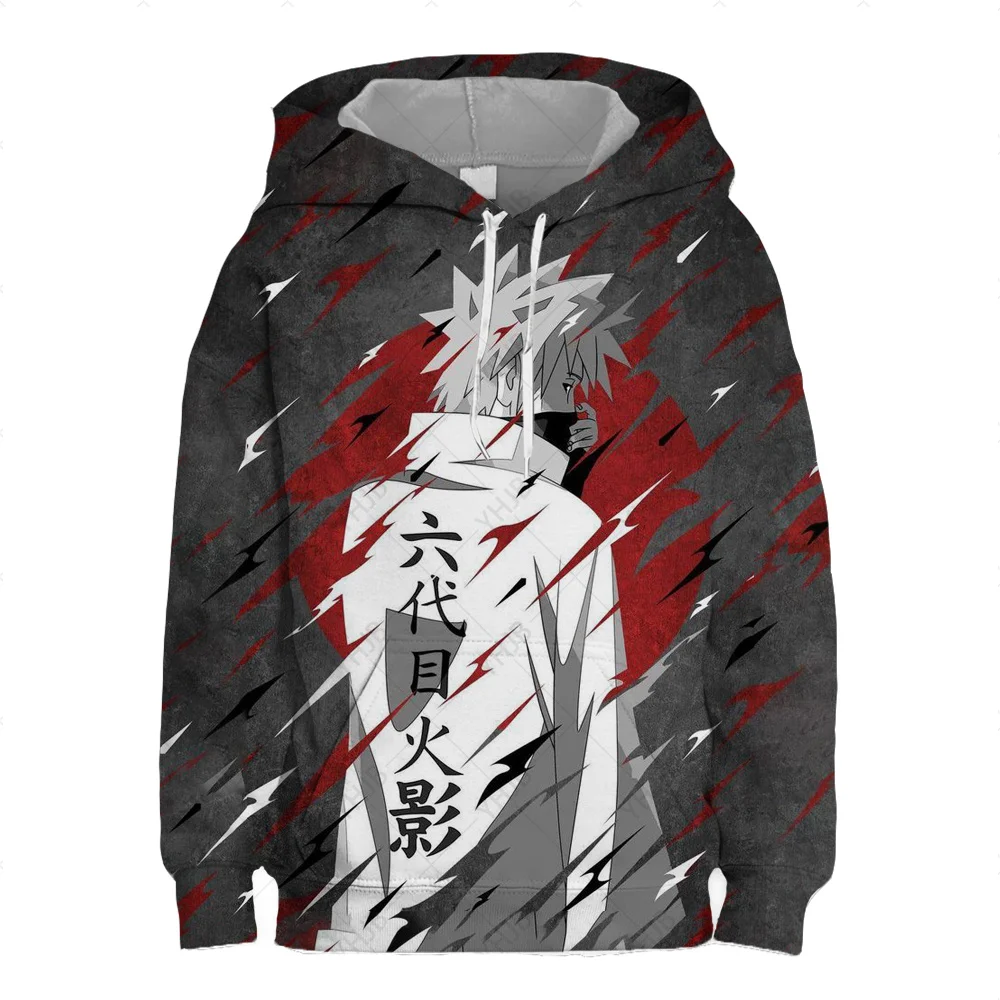 

Kakashi Boys Girls Hoodie Naruto Shippuden Men's Hoodie 3D Printed Cartoon Pullover Akatsuki Men's Hoodie Fashion Men's Clothing