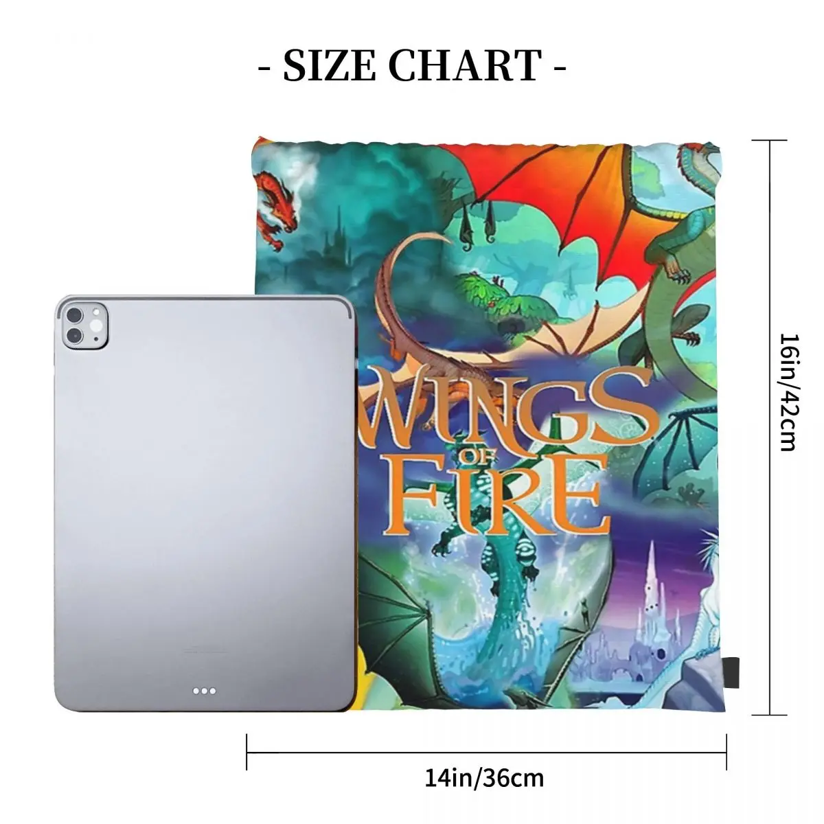 Wings Of Fire All Together Backpacks Portable Drawstring Bags Drawstring Bundle Pocket Shoes Bag Book Bags For Travel Students