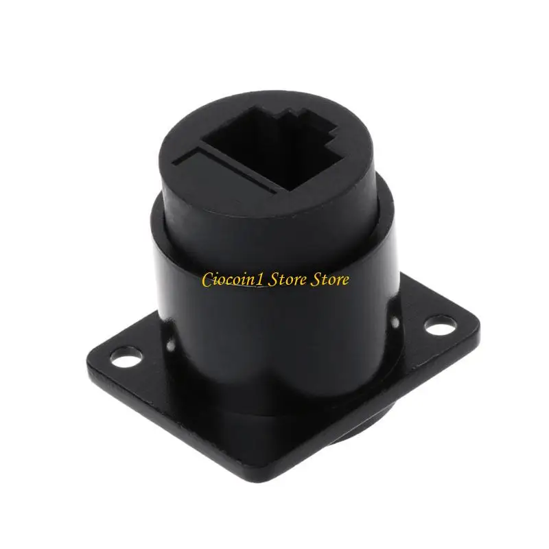 A3PC D-type Module RJ45 Socket Cable Female Connector Cat6 Panel Mount