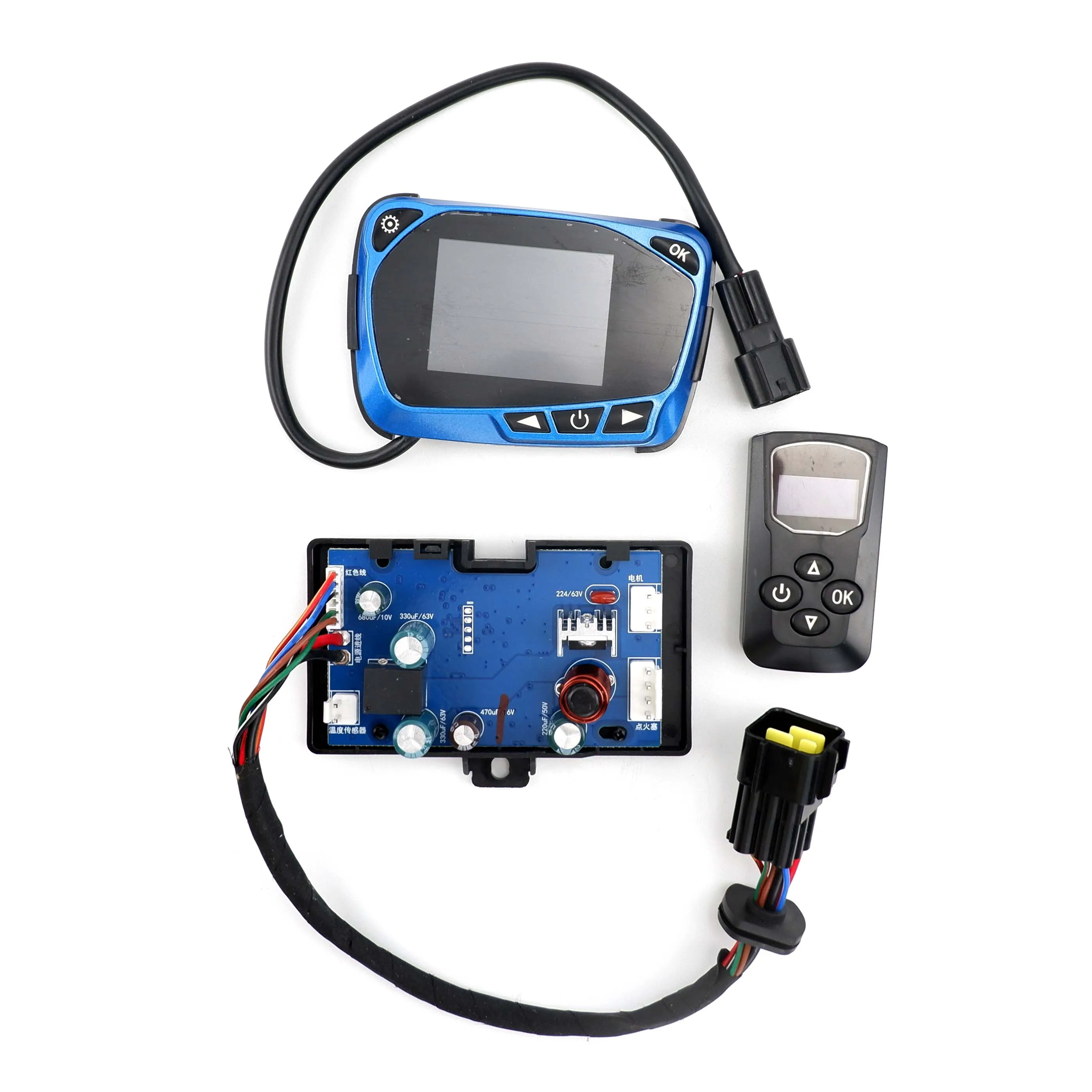 12V 24V 2KW 3KW 5KW 8KW Air Diesel Heater LCD Monitor Switch Control Panel Remote Board Motherboard For Car Truck Camper
