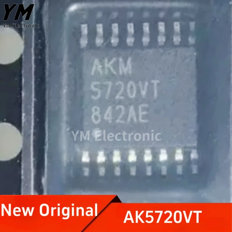 

New Original AK5720VT-E2 AK5720VT AK5720 TSSOP16 2-channel 102dB audio ADC chip