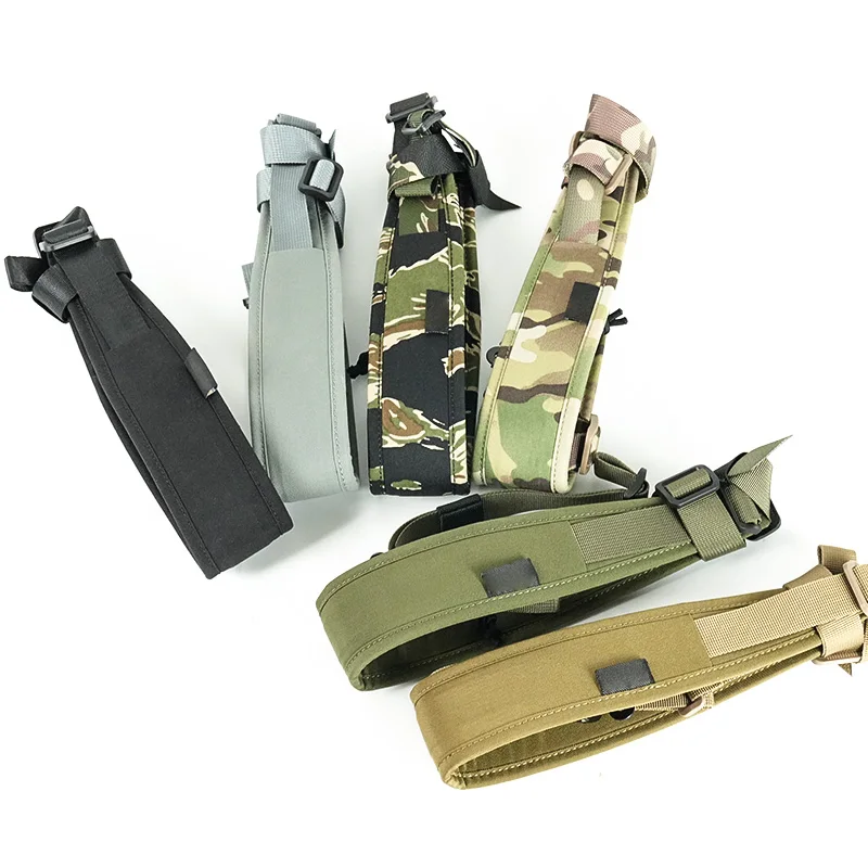 Tactical 500D Nylon Sling 2/1 Point Shoulder Strap Outdoor Portable Removable Sling Quick Release Shoulder Accessories