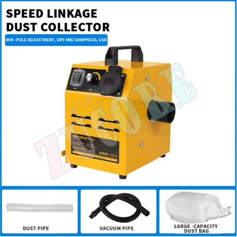 

Industrial Cyclone for Vacuum Cleaner Powder Dust Collector Vacuum Filter for Woodworking Cyclone Separator Dust Extractor 1200W