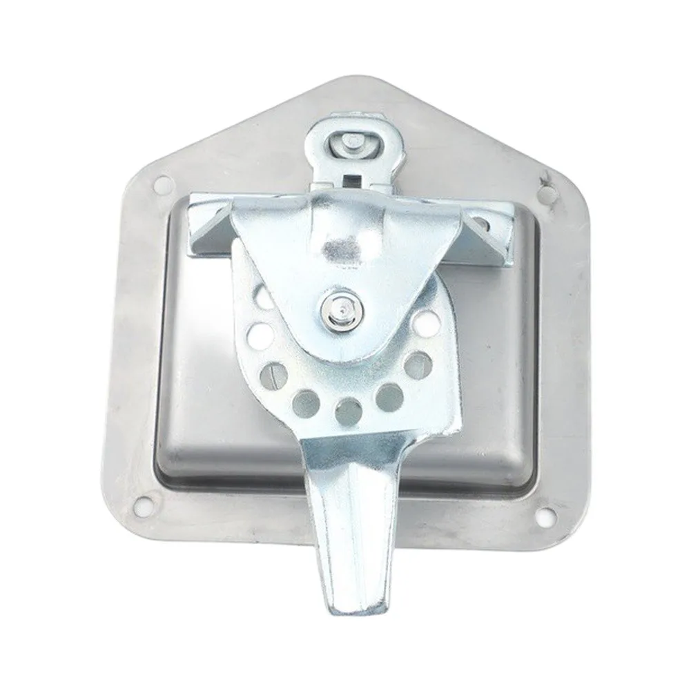 T Handle Latch with Key Lock for RV Door For Trailer Compartment Tool Box Cabinet Made of 304 Stainless Steel 4.75x4.875x2.64 in