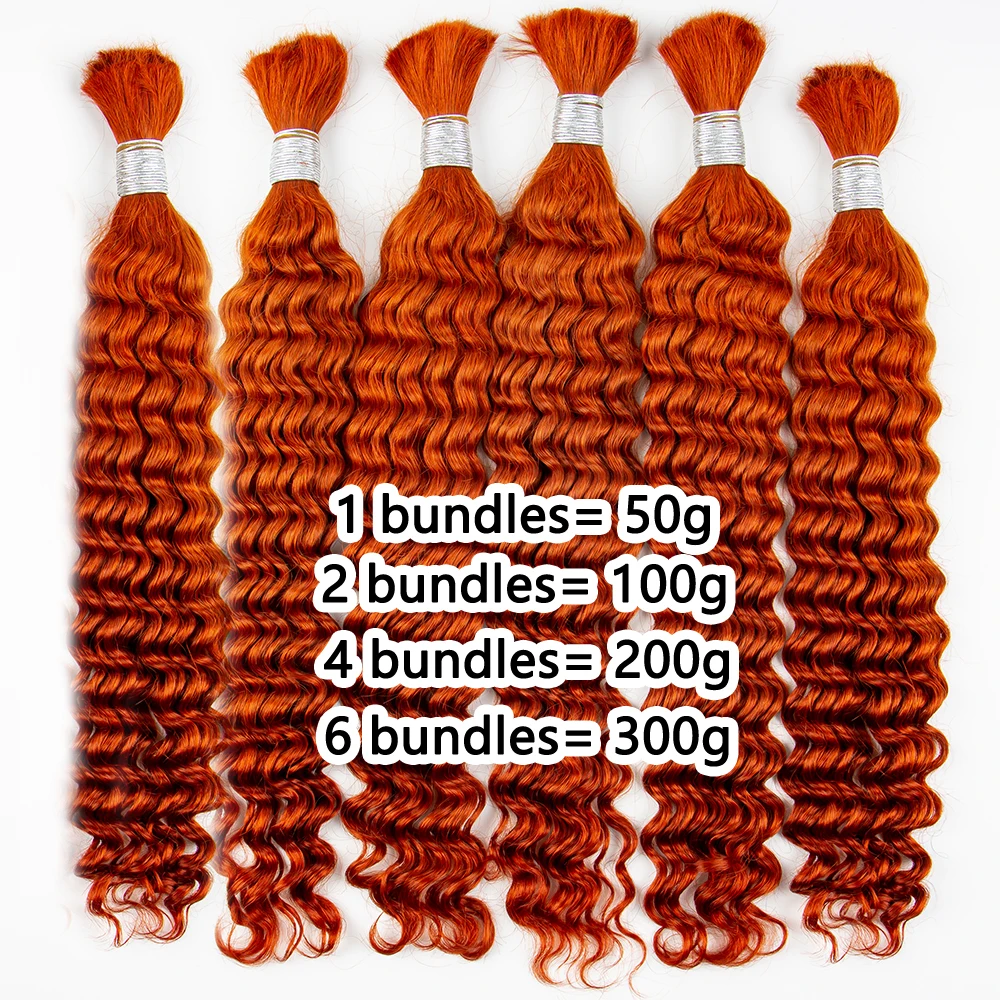 NABI-Extensions de Cheveux Humains Bouclés pour Tresses Boho, Tresses Deep Wave, Vrais, Vidéo