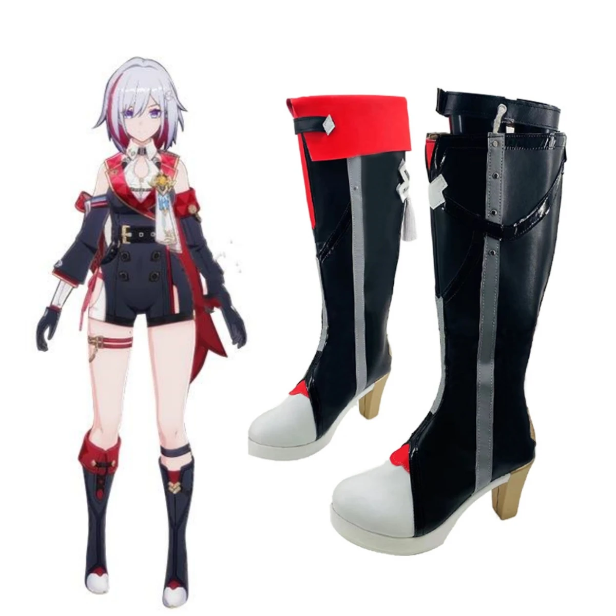 

Game Honkai Star Rail Topaz Cosplay Shoes Topaz & Numby Shoes Cosplay Boots