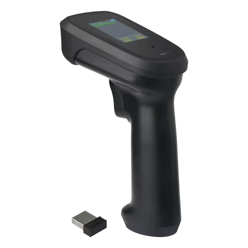 Efficient 1D 2D CMOS Wireless 2.4G Bluetooth QR Code PDF417 Barcode Scanner for High-Density Logistics and Supermarket