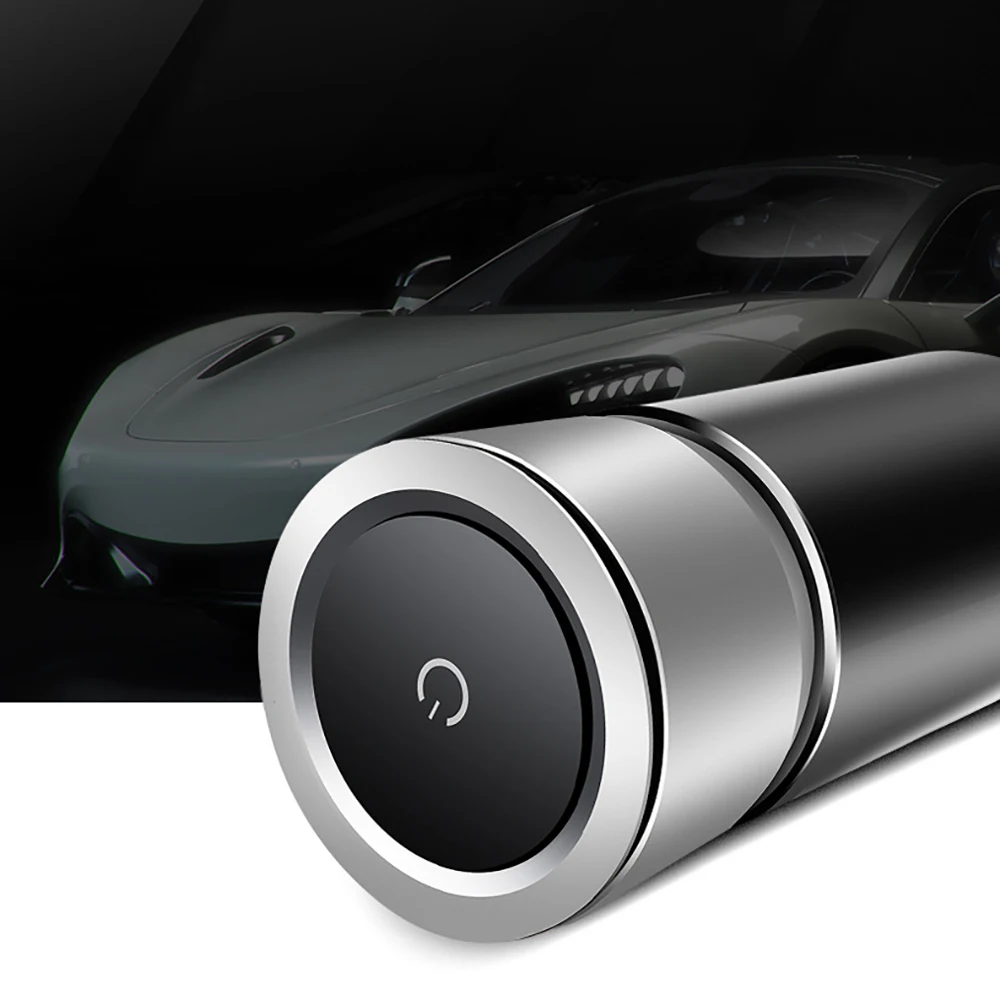 منقي هواء محمول لتنقية السيارة، منقي هواء السيارة المؤين لمزيل الغبار والرائحة والدخان لمكتب غرفة نوم السيارة