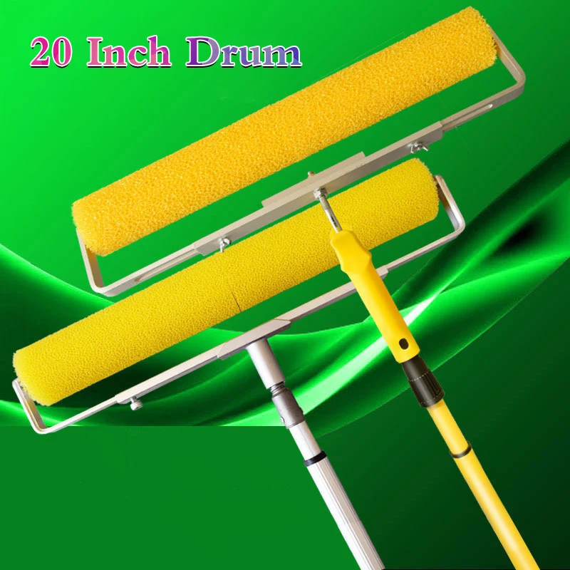 20 inch roughening roller brush 50 cm polyester sponge polyether full opening external wall jacquard roller orange peel Walder