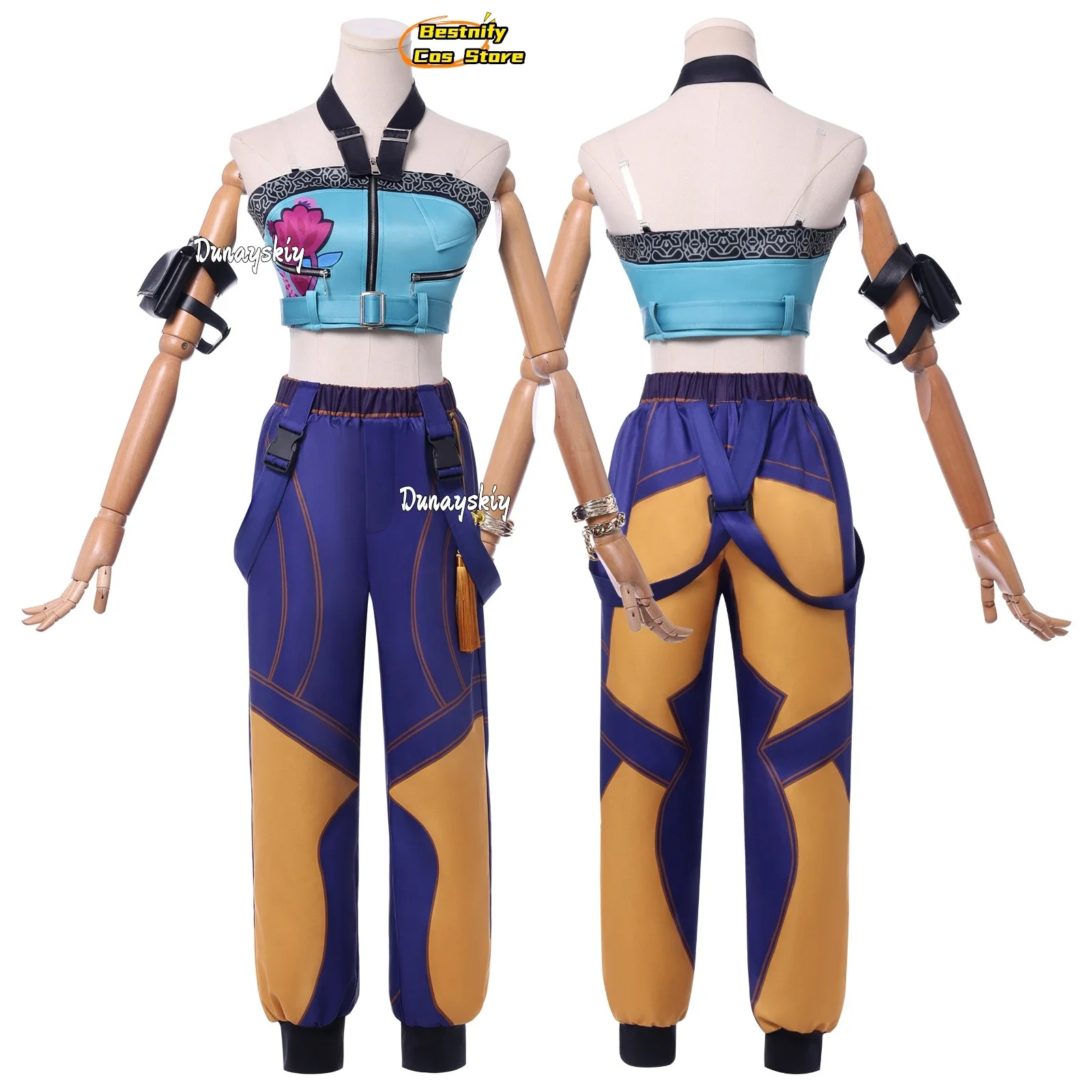 زي كوسبلاي كوسبلاي للصيادين سوبر ستار زوي يغني على المسرح Y2K بدلة مجموعة فتاة بدلة الهالوين بدلة كوميدية للنساء البالغات