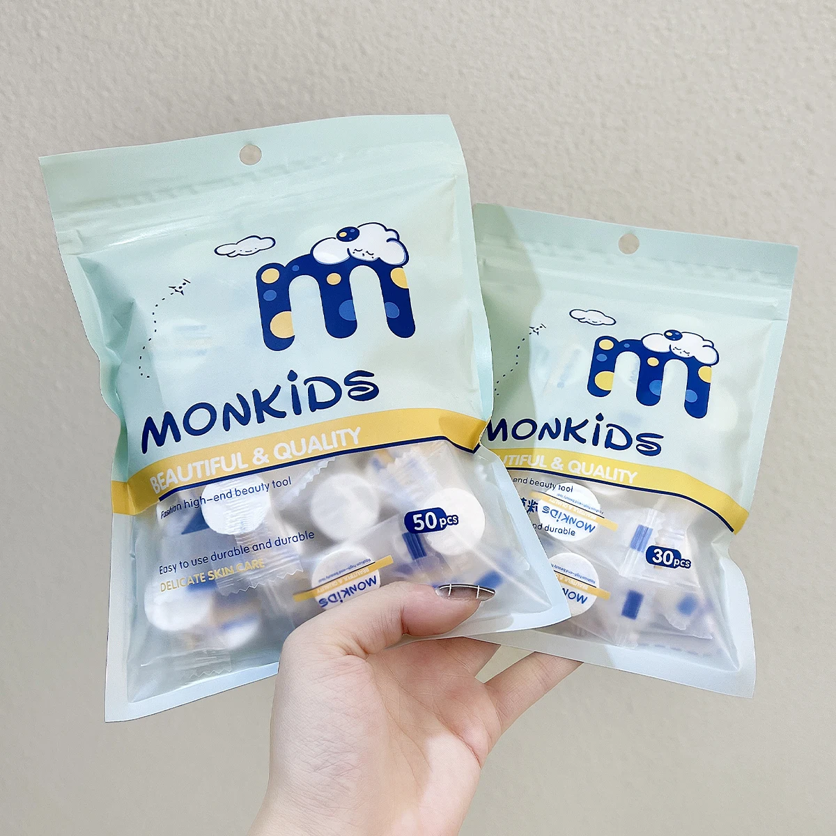 30/50PCS Einweg-Kompressionsmaske, feuchtigkeitsspendende, feuchtigkeitsspendende Maske, Hydrotherapie, atmungsaktive Aufkleber